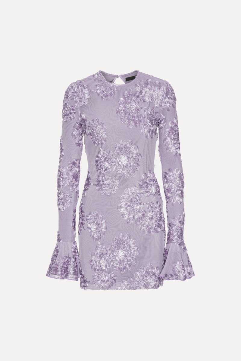 purple mesh mini dress Purple Mesh Mini Dress Miss Londyn