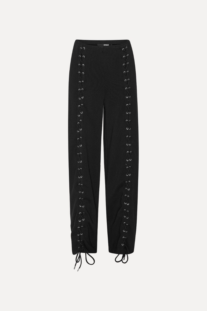Lacing Sweatpants Black - ROTATE Birger Christensen