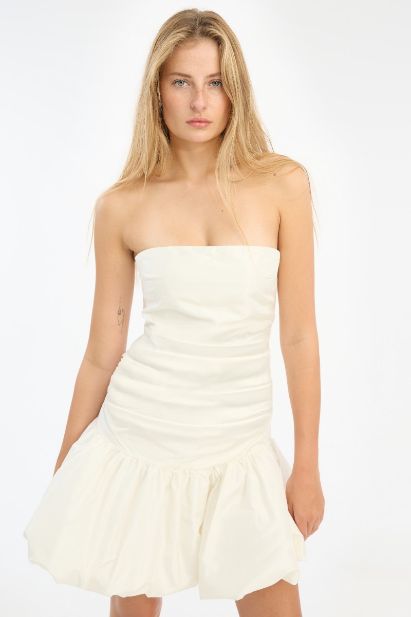 white dress for woman Easy To Love Mini | | Womens featuring a uniquely designed Dauphine Solid White Regular Length (Shoulder to Toe)):56 soft pink formal shirt