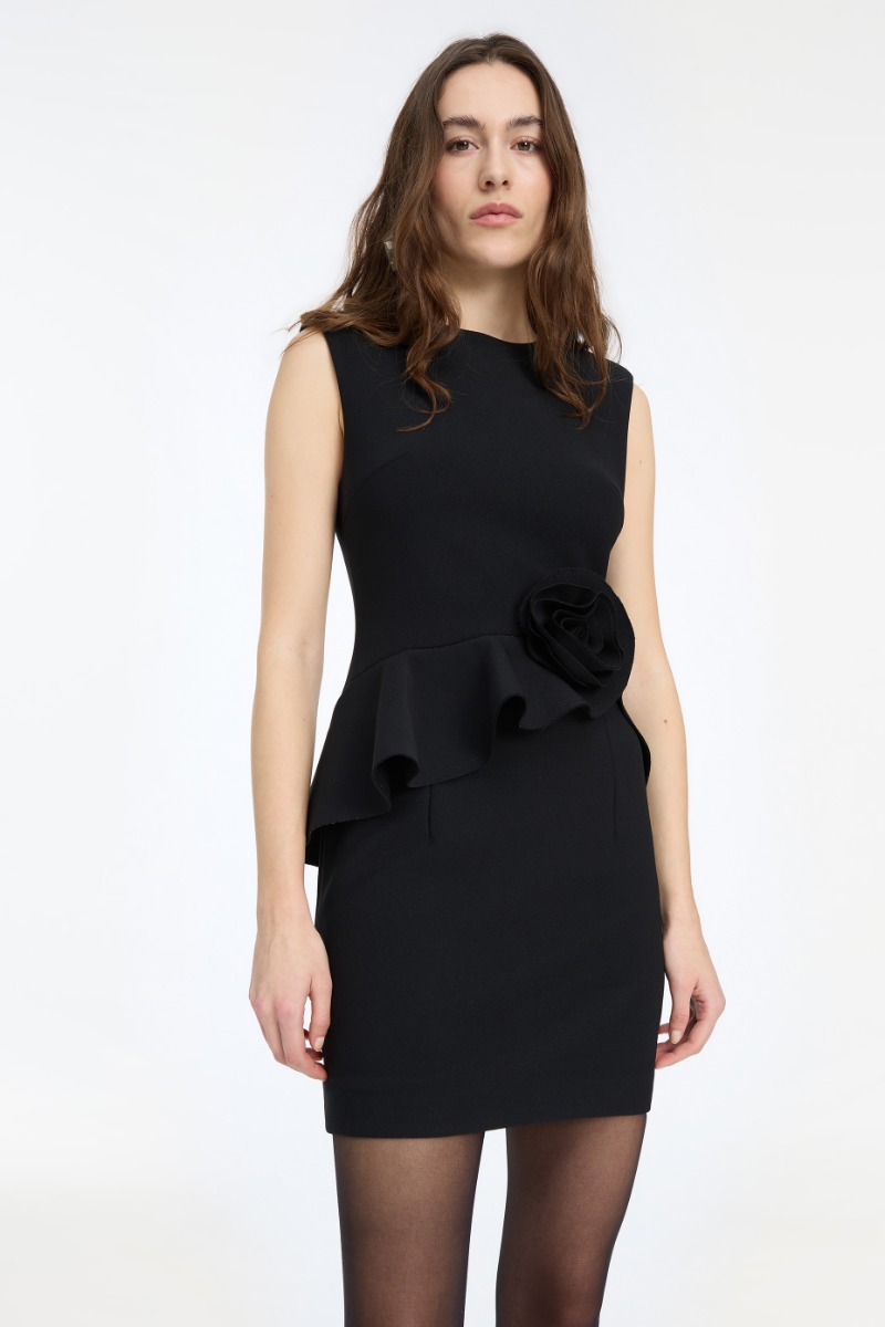 Rose Mini Dress Black - ROTATE Birger Christensen