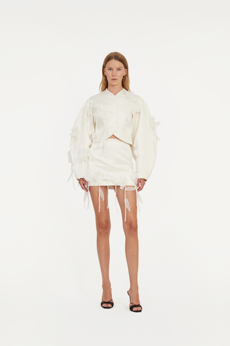 sachin & babi halter gem & pearl mini dress Sachin and Babi Pippa – Nearly Newlywed