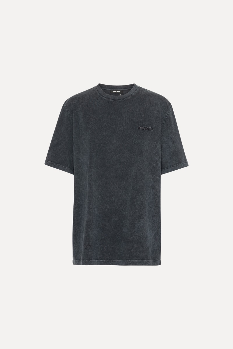 Oversized T-shirt Black - ROTATE Birger Christensen