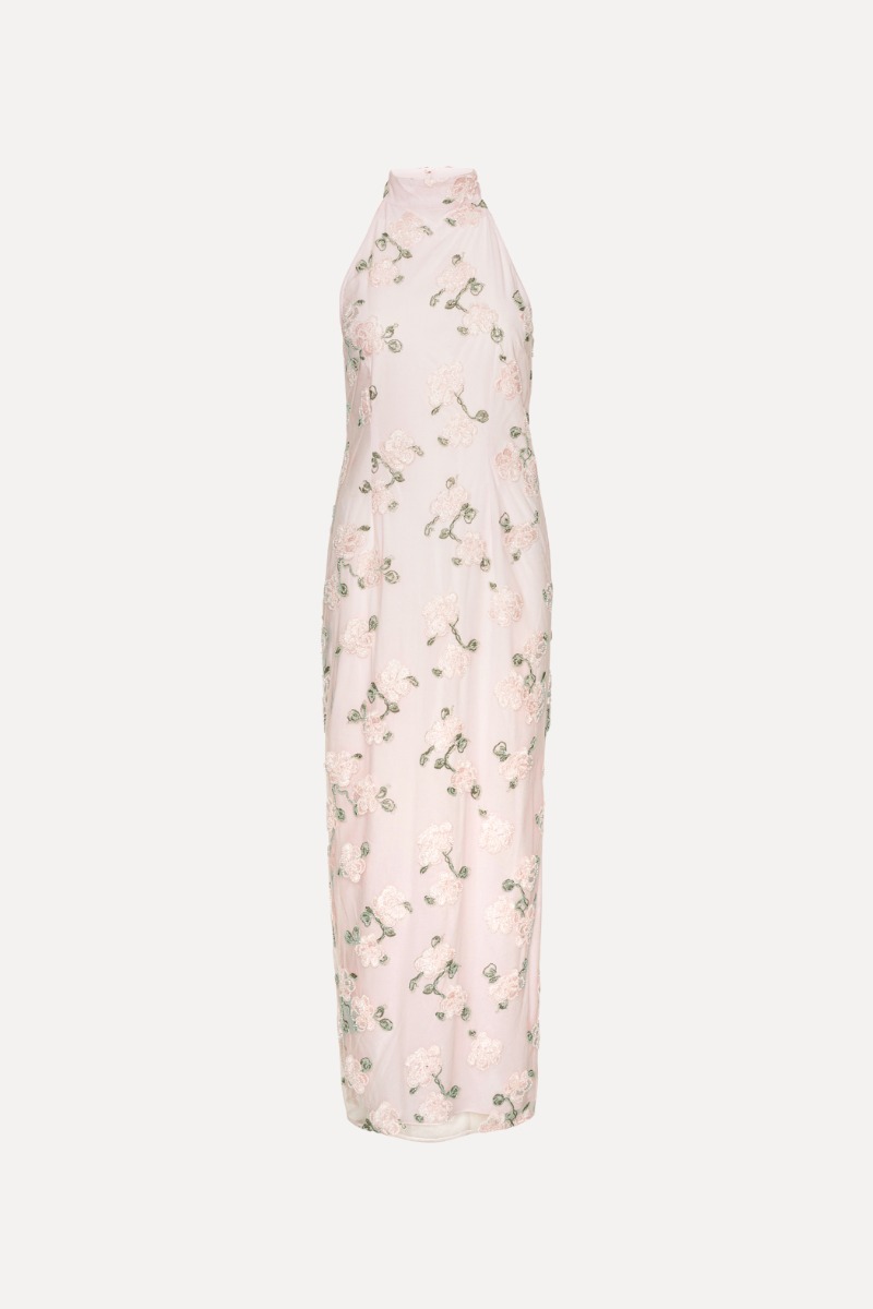 rotate beaded maxi dress Beaded Maxi Dress Mint Green