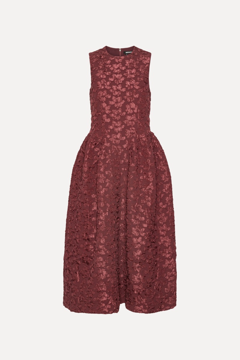 rotate burgundy dress Sequin Maxi Dress Burgundy