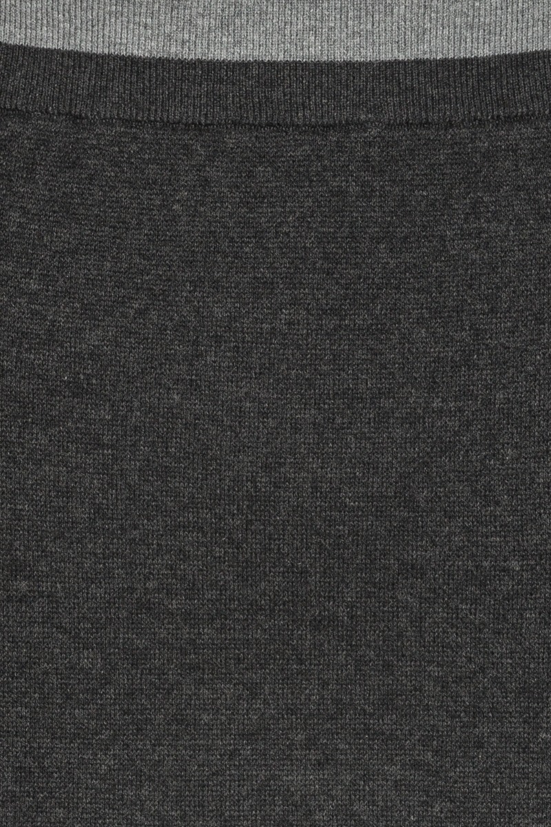Firm Knit Mini Skirt Dark Grey - ROTATE Birger Christensen