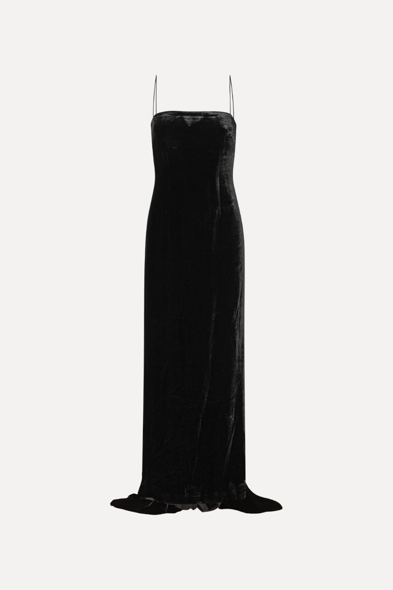 white spring dresses Merletto Cut Out Maxi Dress - White