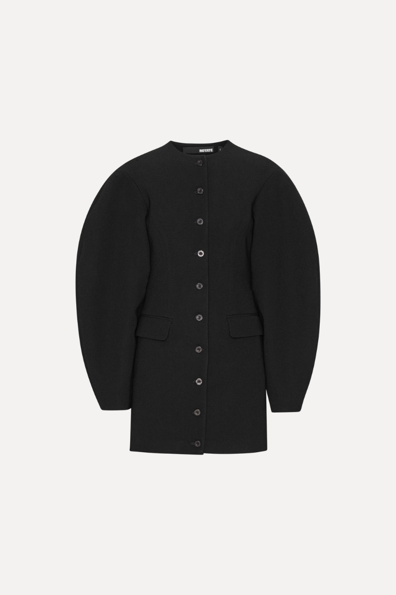 【新品未使用】RIM.ARK Tailored mini dress Tailored Mini Dress Black - ROTATE Birger Christensen