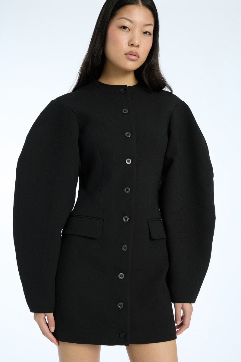 Tailored Mini Dress Black - ROTATE Birger Christensen