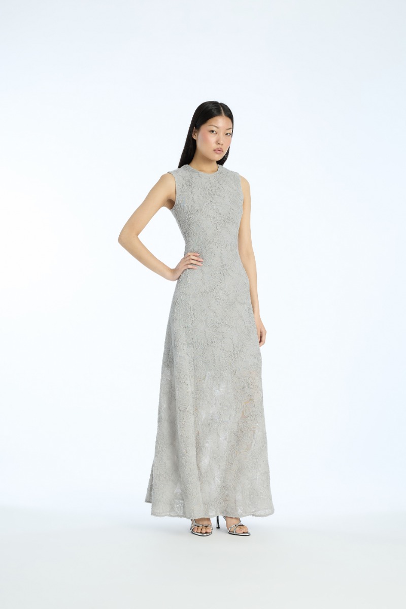violet grey dress Dusty Lilac Bridesmaid Dress Chiffon Size 1X