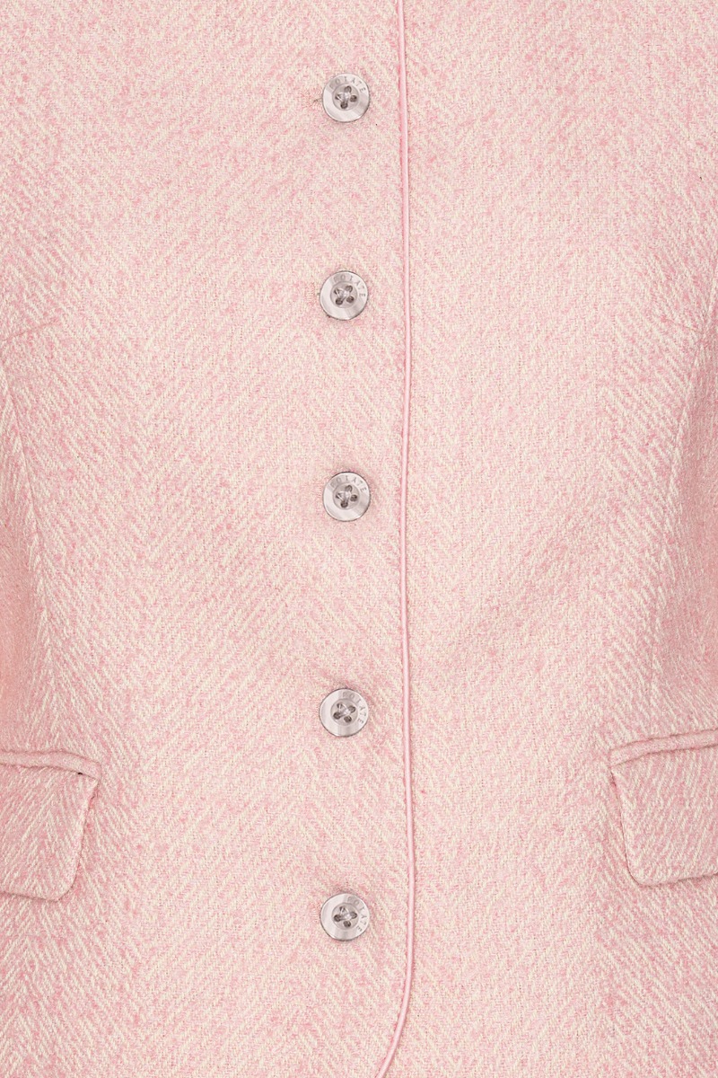 Cocoon Sleeved Jacket Pink - ROTATE Birger Christensen