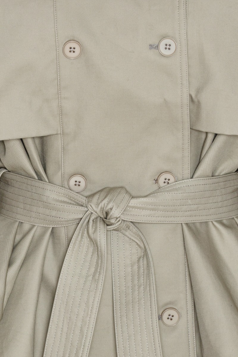 Short Trench Coat Aluminum - ROTATE Birger Christensen