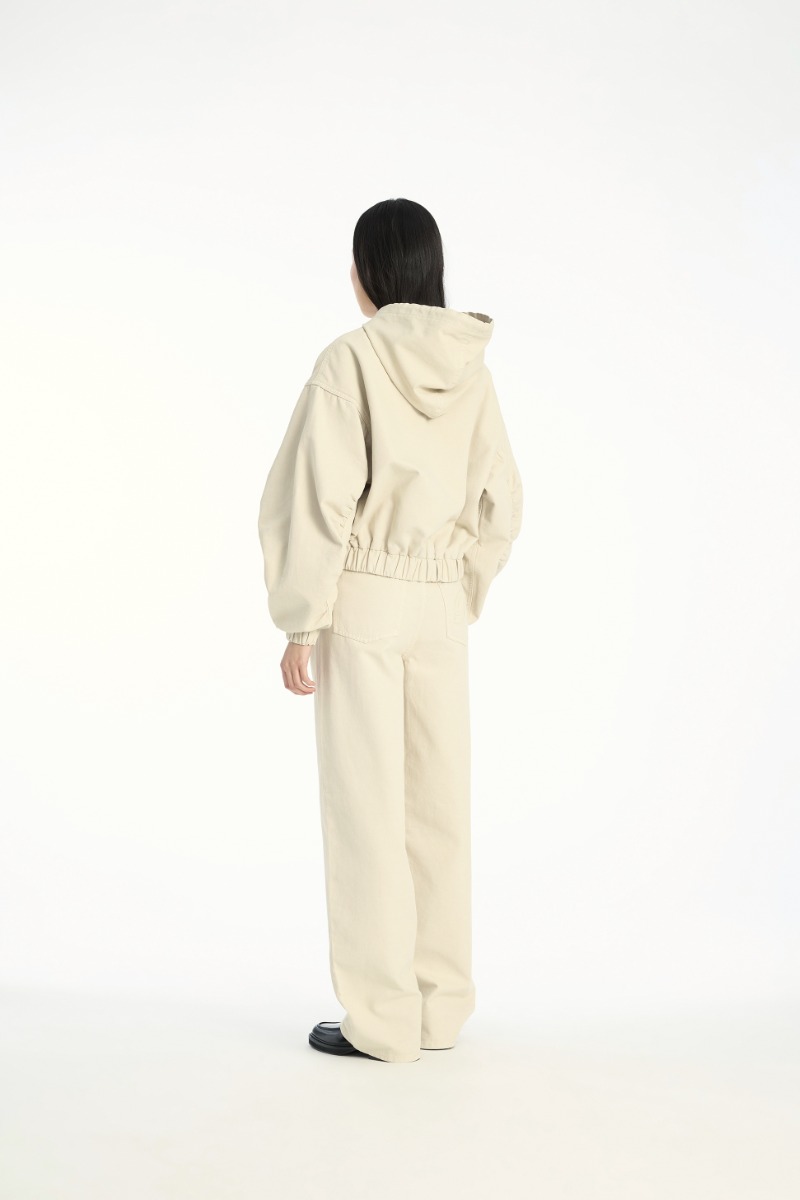 Heavy Woven Jacket Beige - ROTATE Birger Christensen