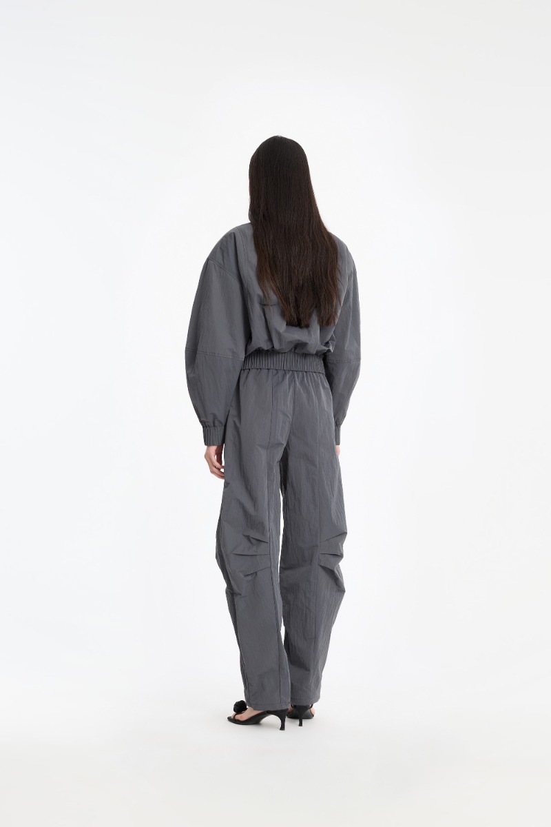 Crispy Track Jacket Dark Grey - ROTATE Birger Christensen
