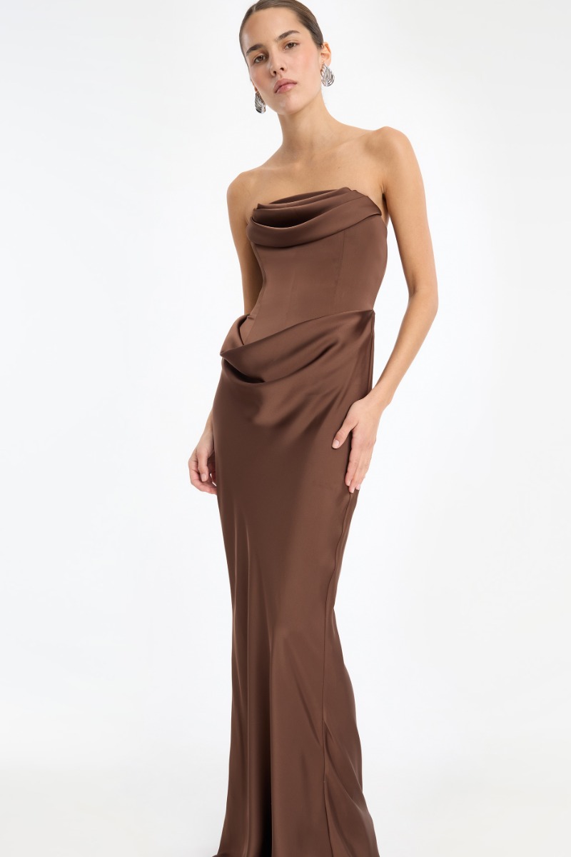 corsage for brown dress Autumn Love